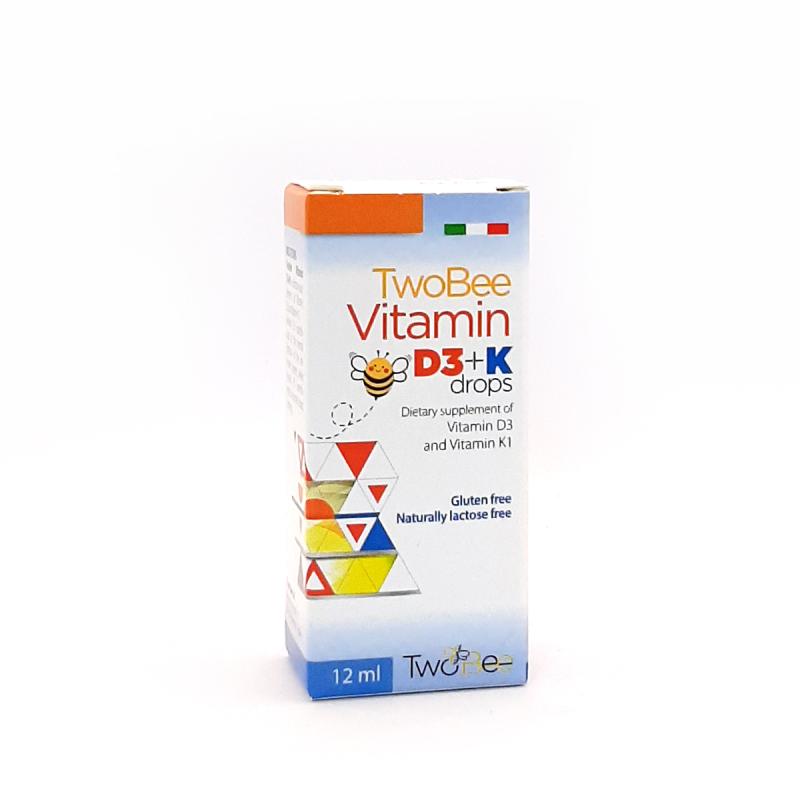 TWO BEE- VITAMIN D3+K DROPS 1 12ML