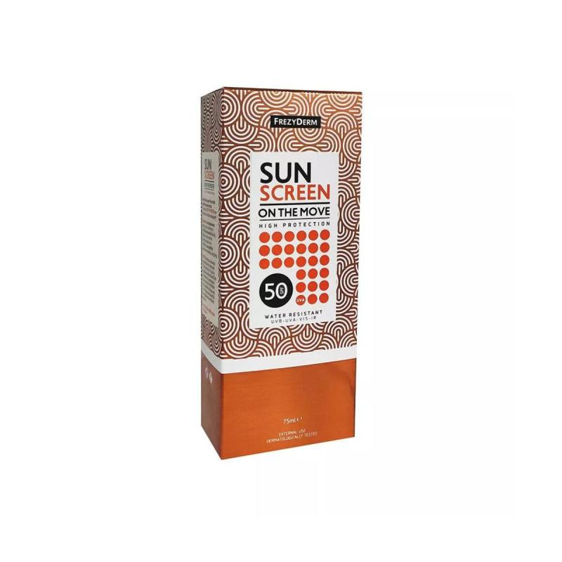 Frezyderm Sunscreen On The Move Face Spray Spf 50 75ML