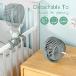 Momcozy - Portable Stroller Fan ( Ventilator Portativ )