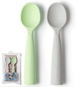 Training Spoon 2-pack (Grey+Keylime) Miniware