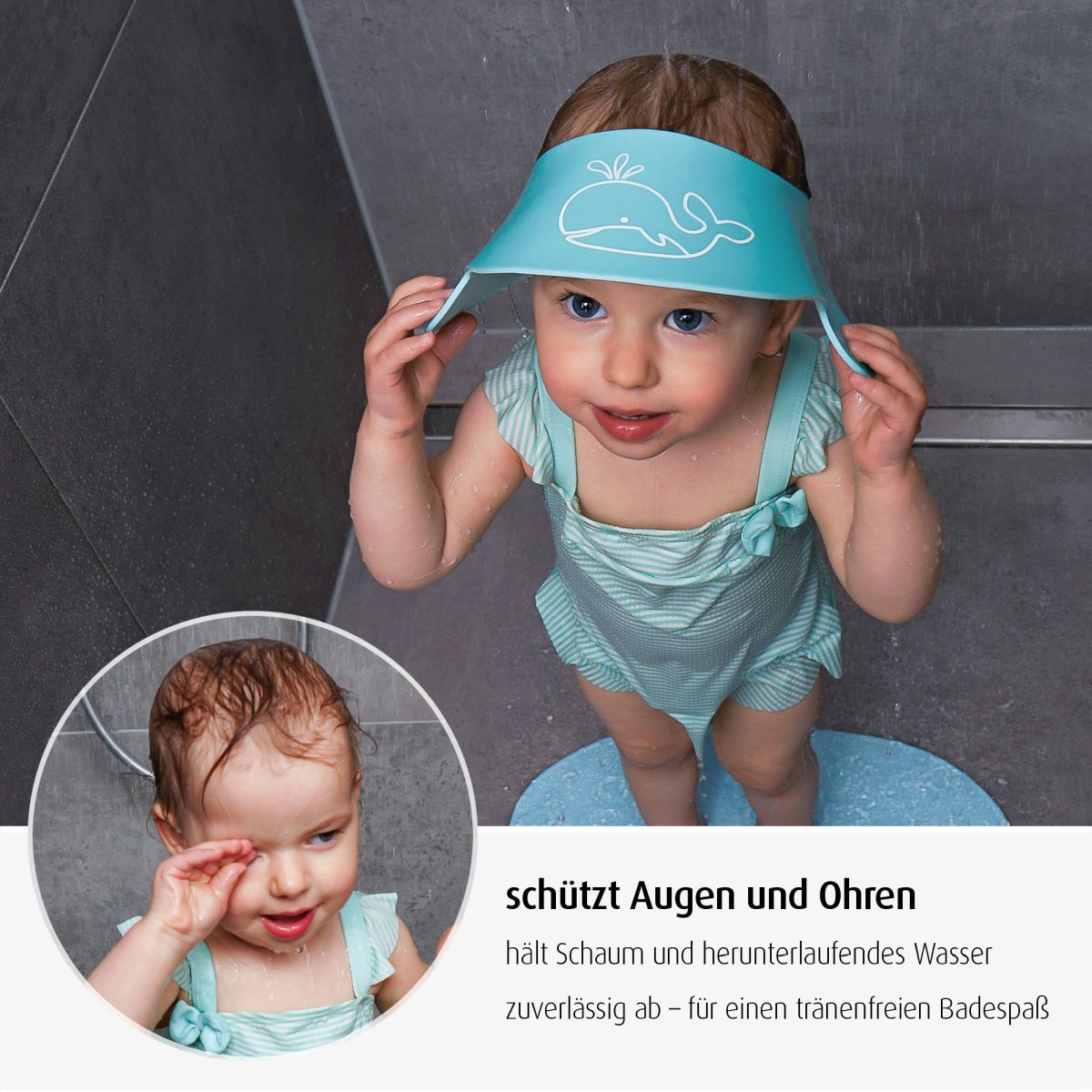 MyHappyBath Cap - shampoo shield