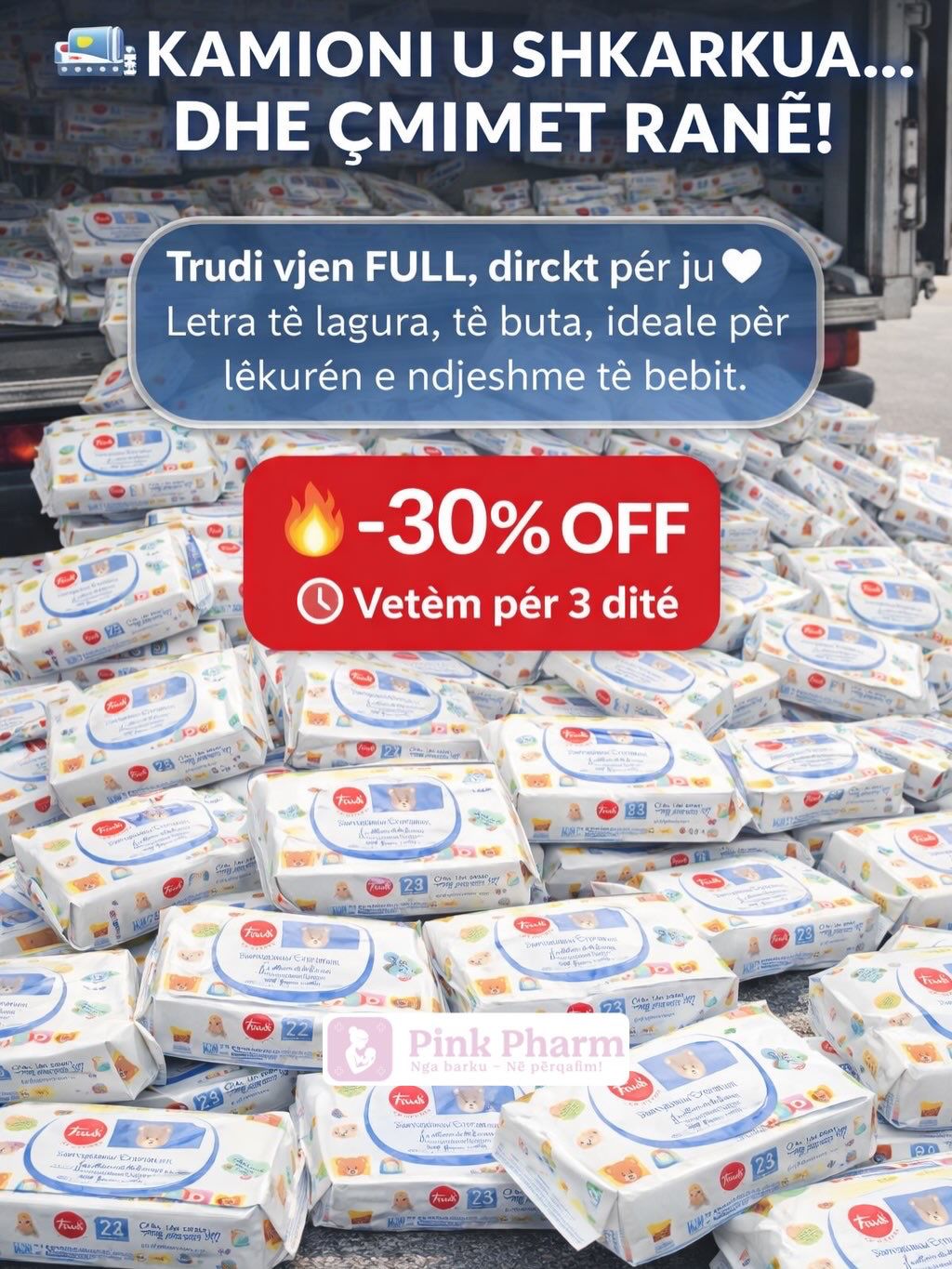 Trudi Letra te lagura 1 Koli x 12pcs