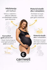 Original Maternity Swimsuit – Black (Rroba banje origjinale shtatzënie)