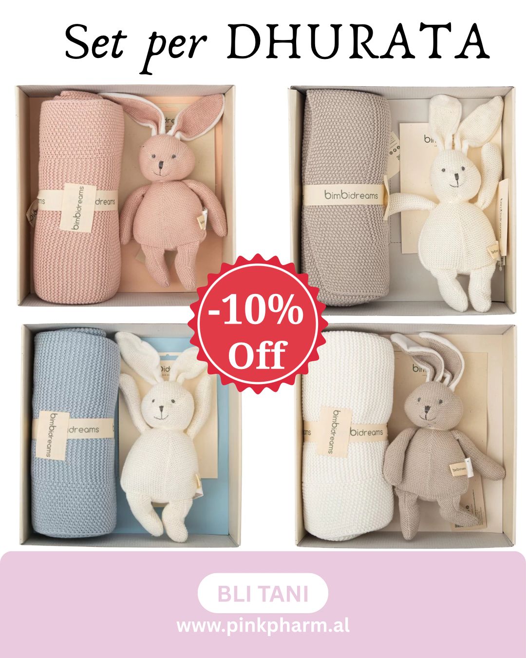 Set batanije dhe arush Bimbidreams