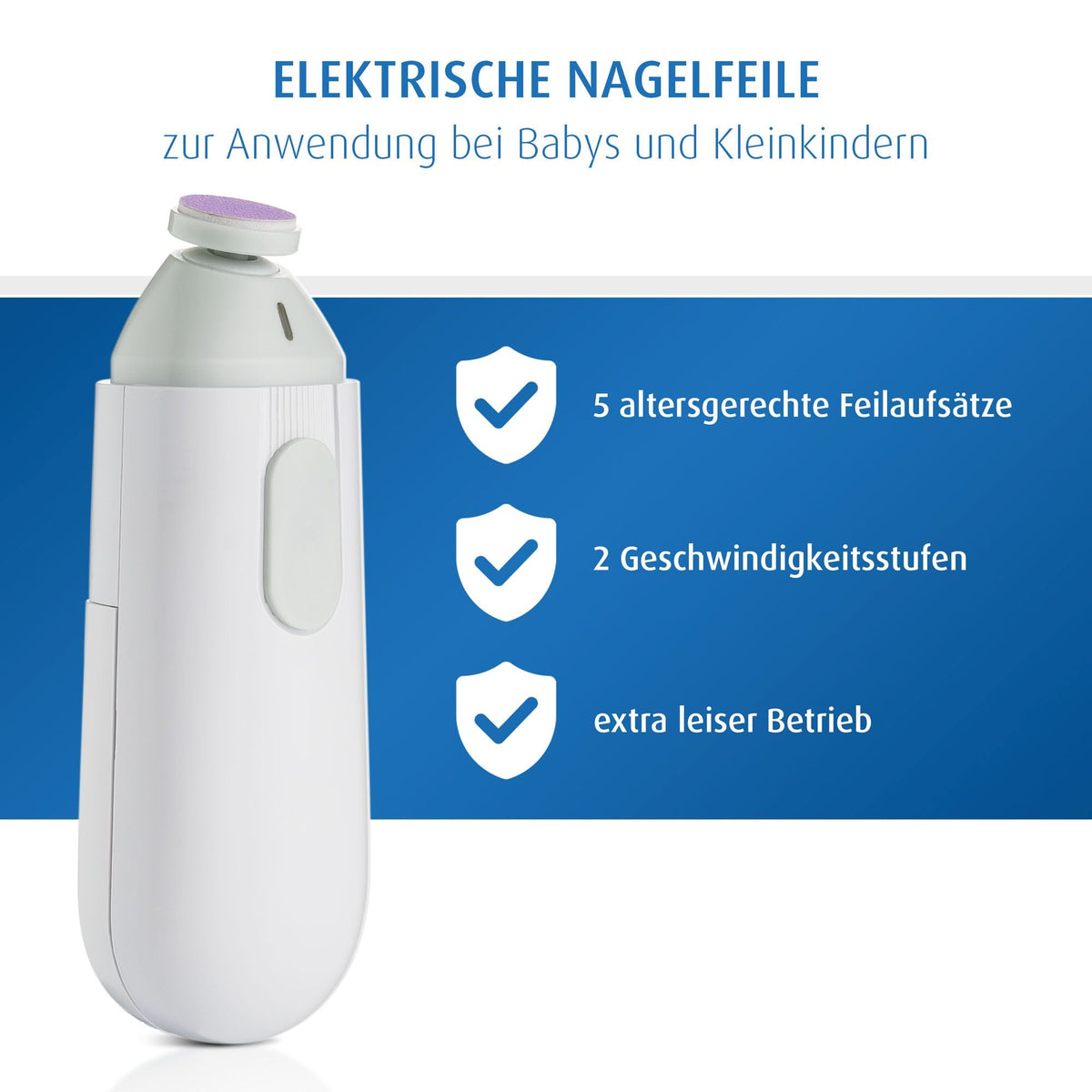 BabyCare electric nail file