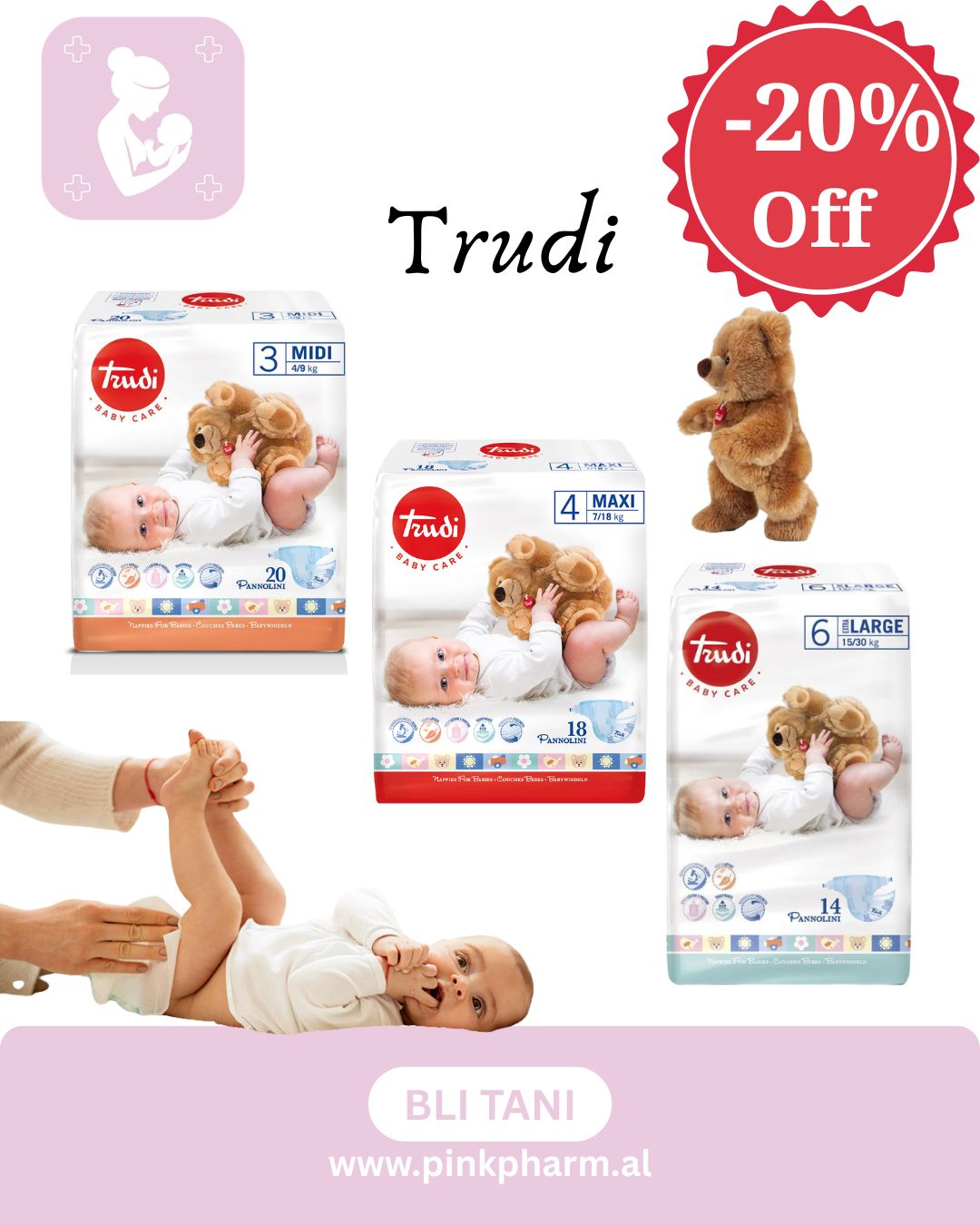 Trudi – Pelena
