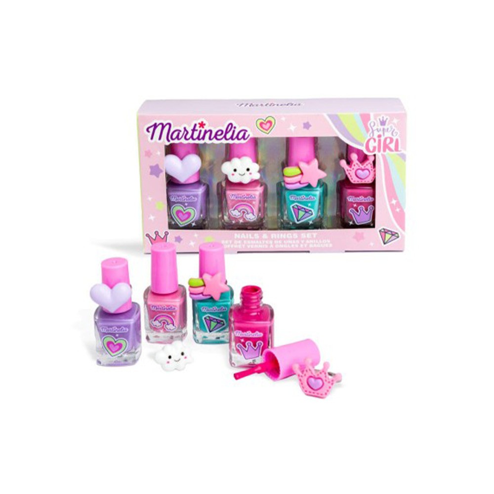 MARTINELIA SUPERGIRL NAIL POLISH RING 90198