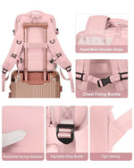 Çante Udhetimi ngjyre Roze