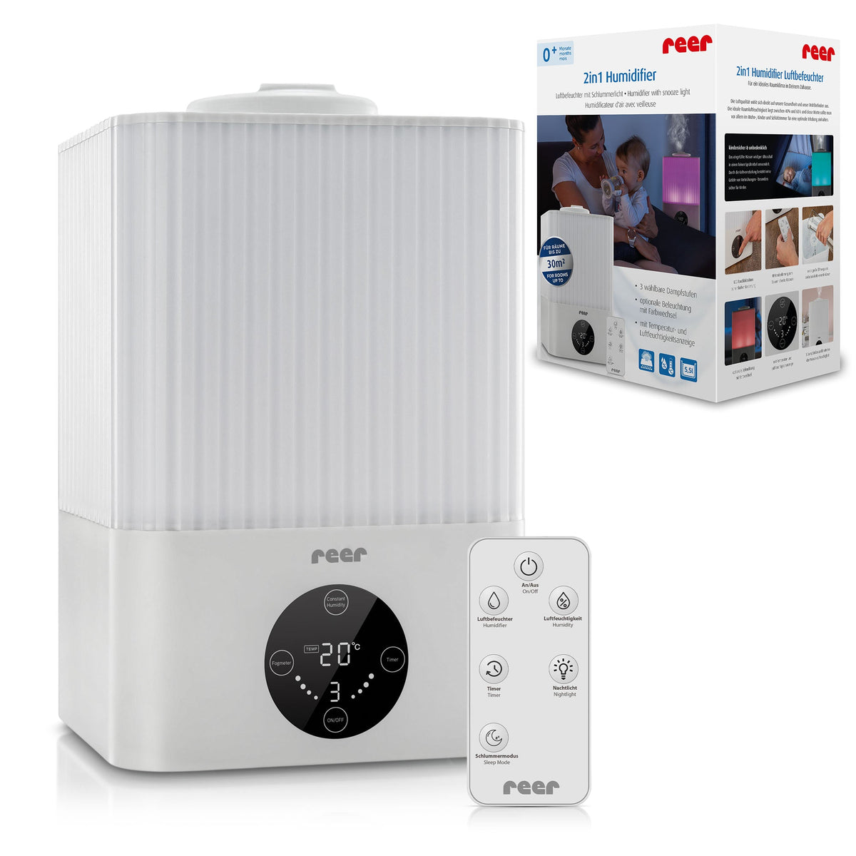 Air Humidifier 2in1