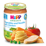 HiPP Organic Puree me Perime, Makarona dhe Pule
