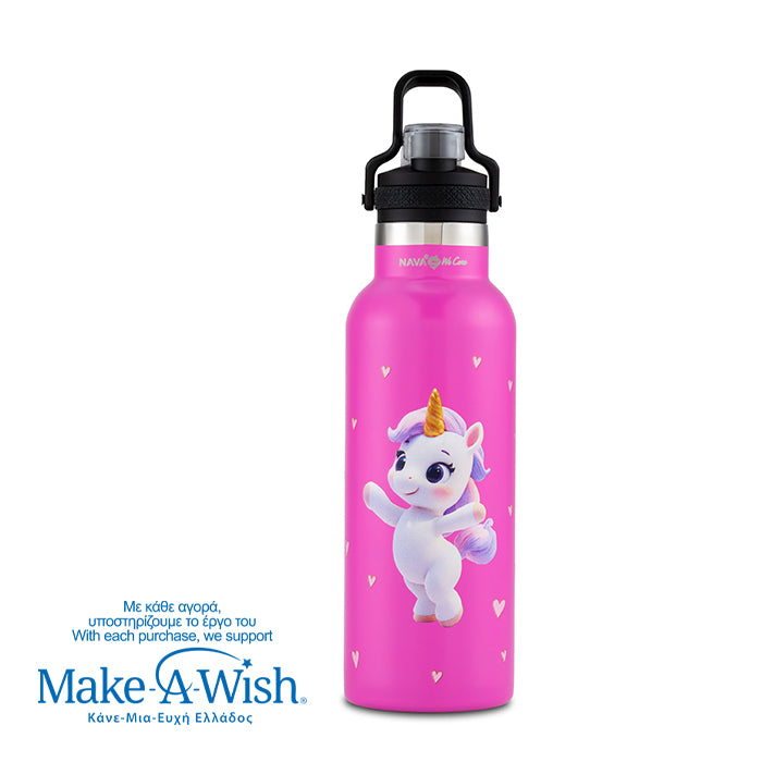 NAVA We Care - Termus inox per vajza me Unicorn 500ml