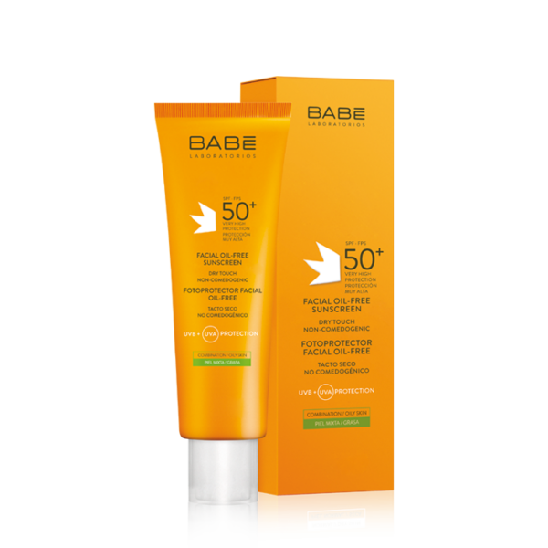 Babe Laboratoris - Facial Oil- Free Sunscreen SPF 50+ Dry Touch