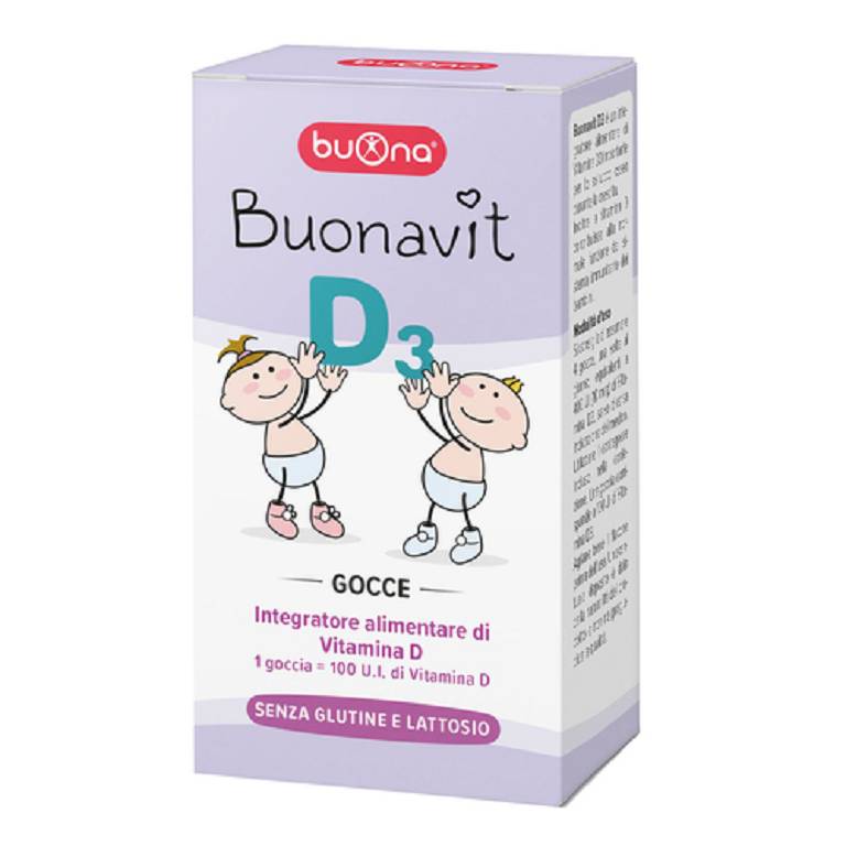 Buonavit D3 12ml – Suplement me Vitaminë D3 për Fëmijë