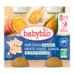 Babybio Good Night Sweet Corn Sweet Potato Quinoa Jar +8months 2x200gr