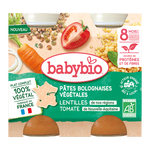 Babybio Vegetal Bolognese Jar +8months 2*200gr