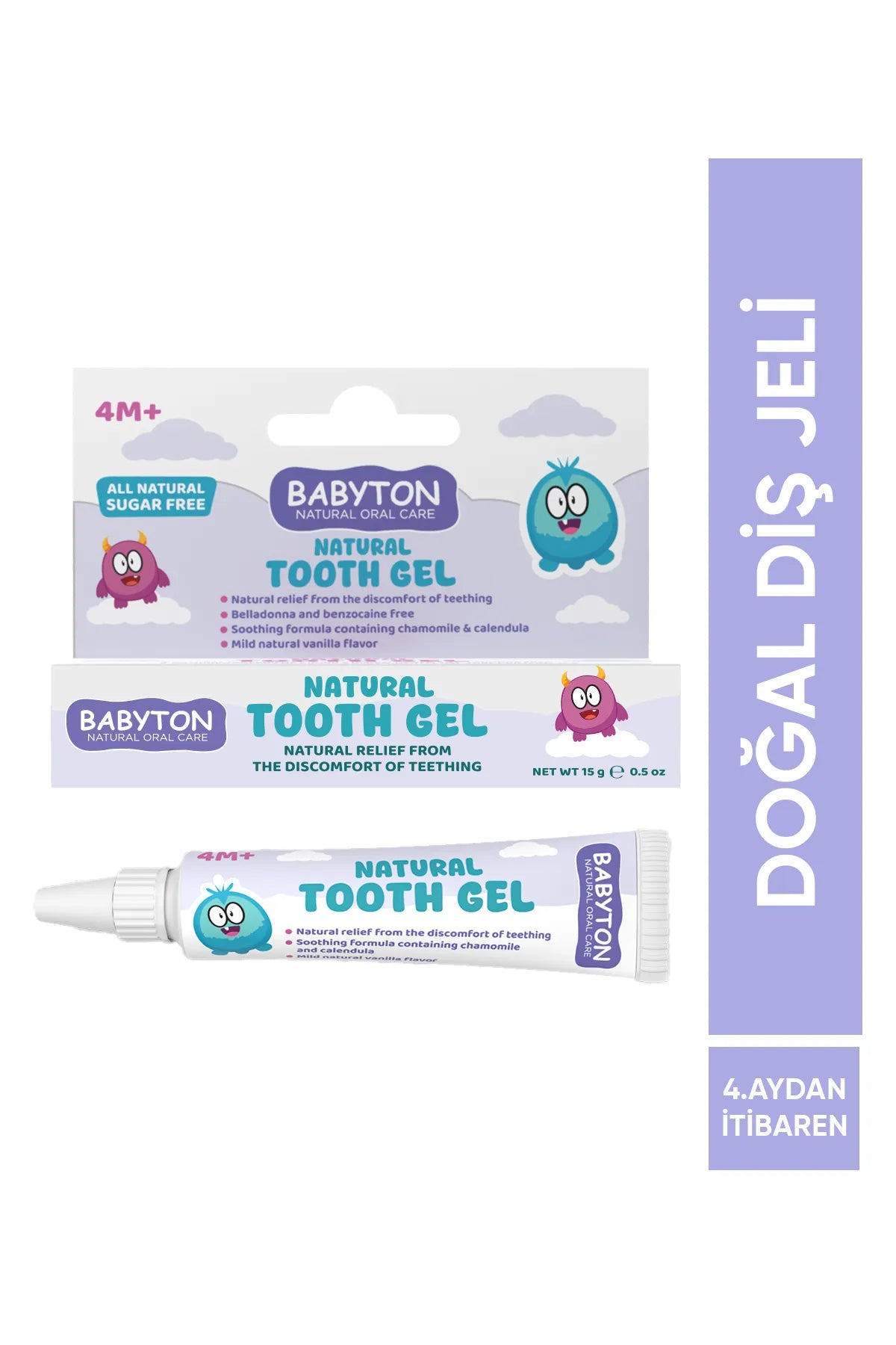 Babyton Xhel Natyral për Dhëmbët