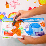 Zimpli -Baff Paints Activity Set & Colouring Book