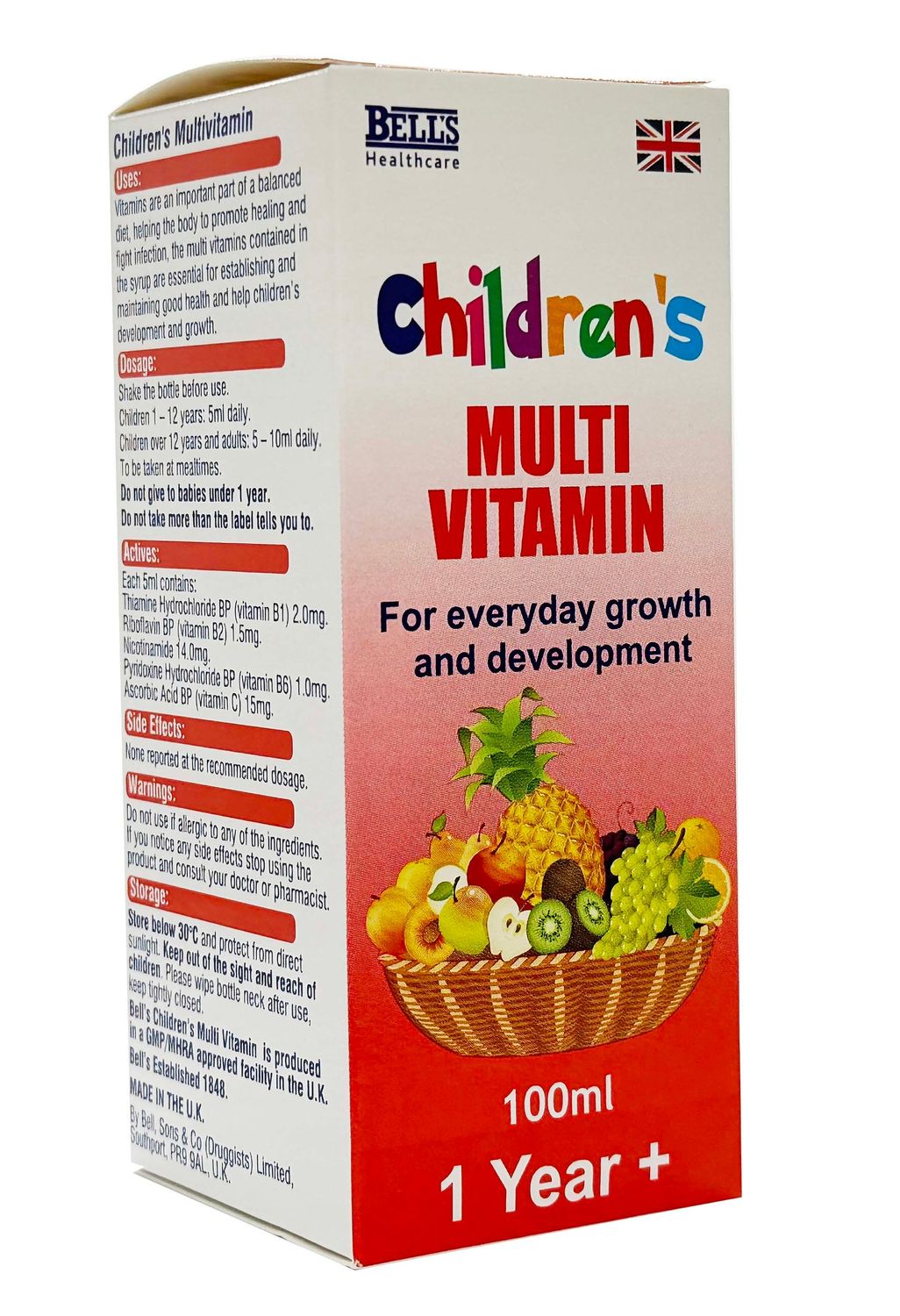 Bells Children’s Multivitamin 100 ml
