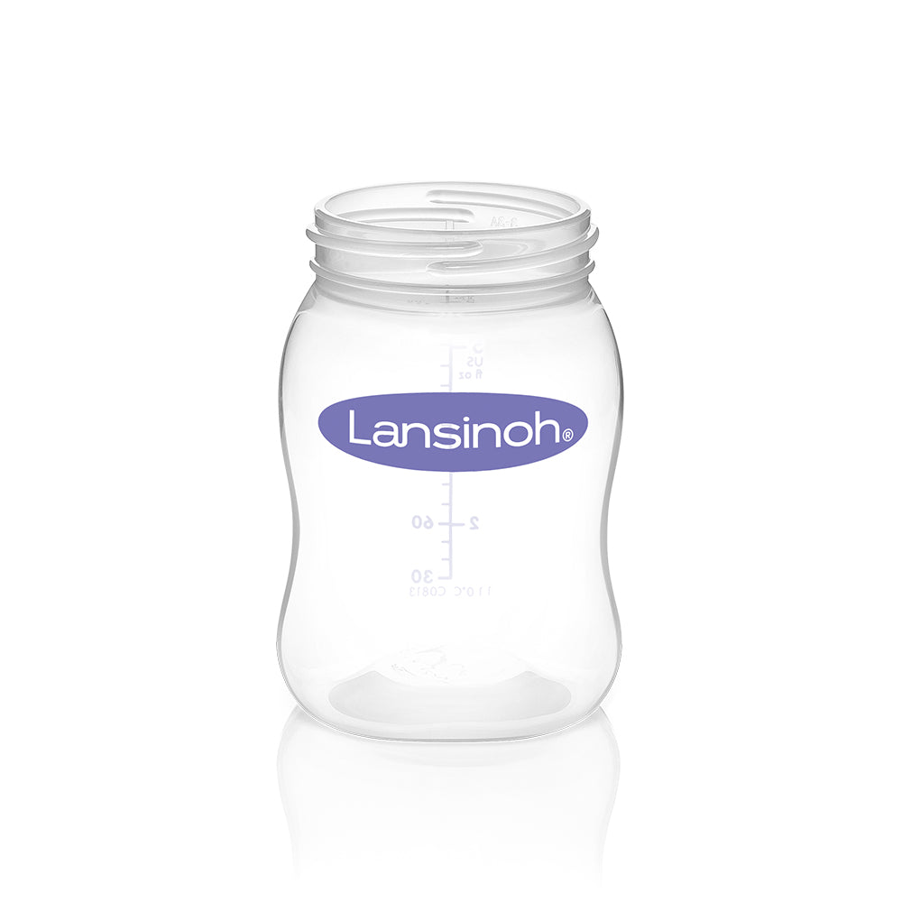 Lansinoh-Shishe për mbledhjen dhe ruajtjen e qumështit të gjirit