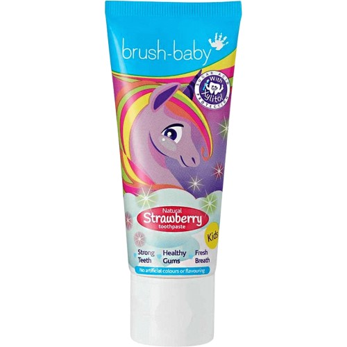 Brush Baby Paste dhembesh Strawberry / Blueberry