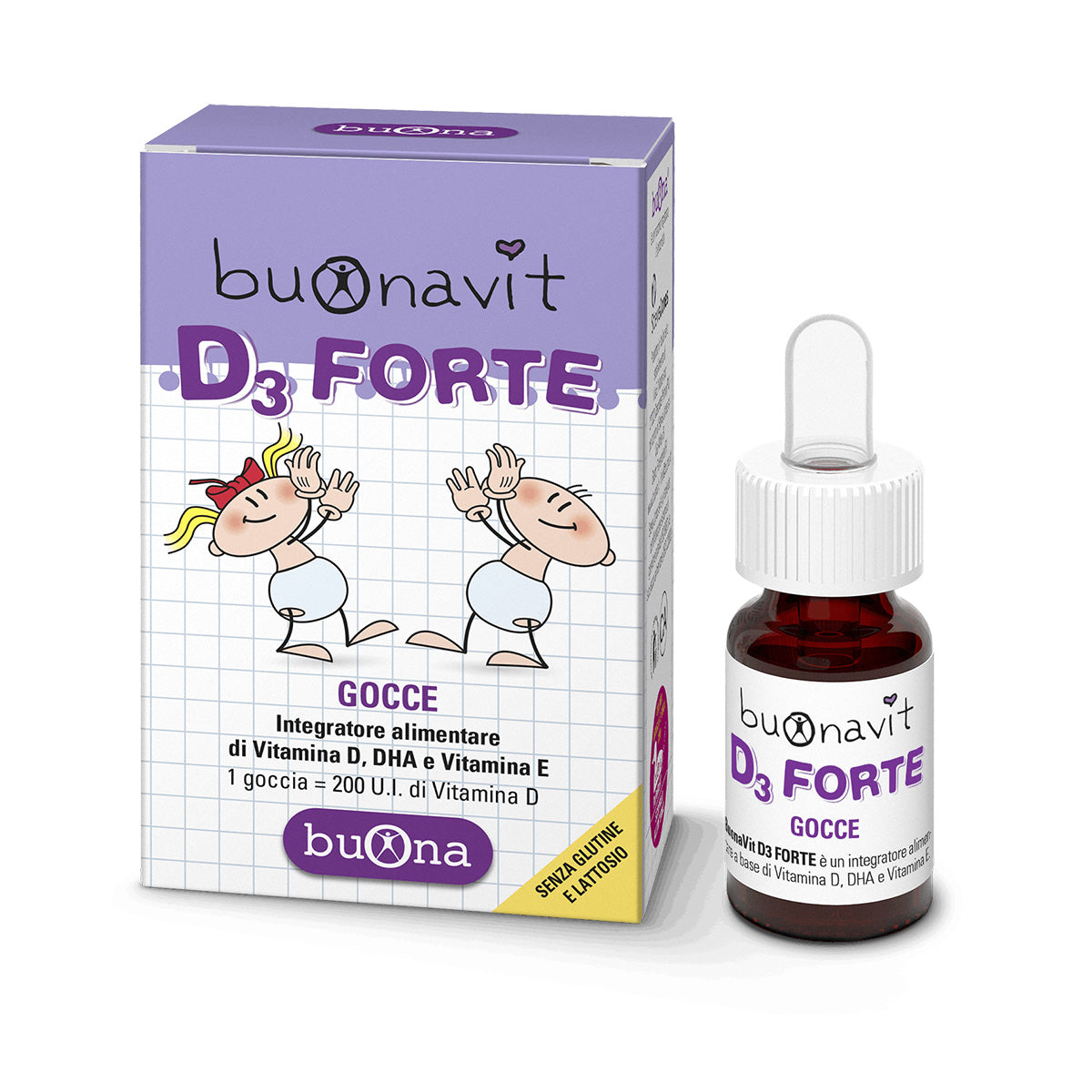 Buonavit D3 Forte – pika (vitamina D, DHA & E)