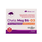 Chela Mag B6 + D3 – 30 kapsula
