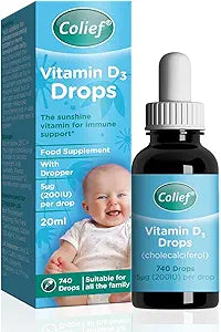 Colief - Vitamin D3 Drops - 20ml