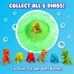 Zimpli - Dino Surprise Baff Bombz ( 6 Pack )