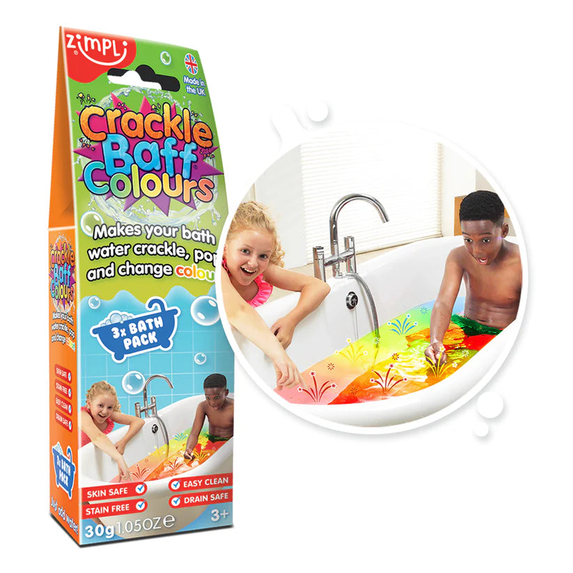Zimpli - Crackle Baff Colours ( 3 Pack )