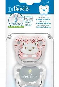 Cuco Prevent me modele print për vajza, niveli 1, 0-6 muajsh (2 copë)