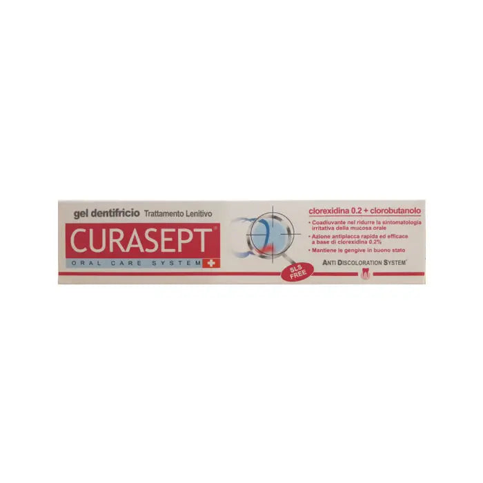 Curasept – Pastë dhëmbësh ADS 020 (CHX 0.20 + clorobutanolo)
