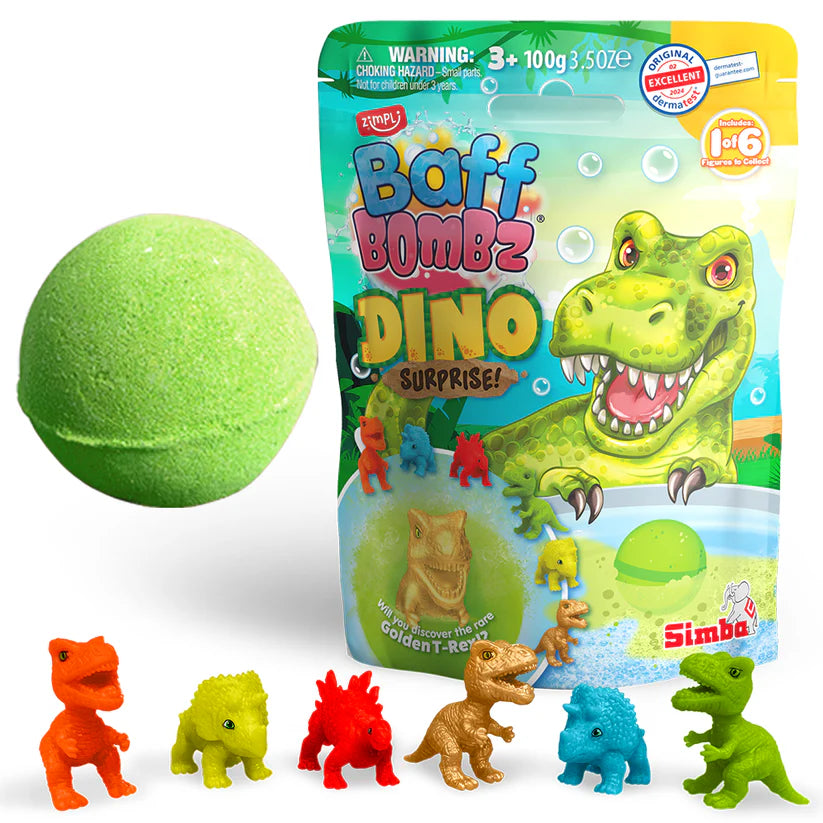 Zimpli - Dino Surprise Figure Baff Bombz
