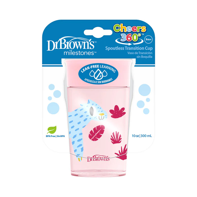 Dr Brown's Cheers 360° ,300 ml 9m+ (gote trajnuese pa doreza)