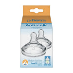 Dr.Brown’s koka nderruese silikoni, Options+, grykë gjerë, 6m+