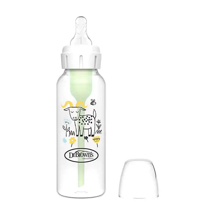 Dr. Brown's biberon anti-kolik grykengushte 250ml plastik (0m+)