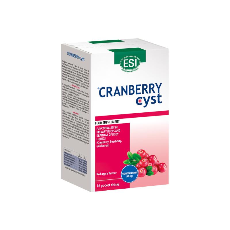 ESI Cranberry Cyst – 16 Pocket Drinks (Red Apple)