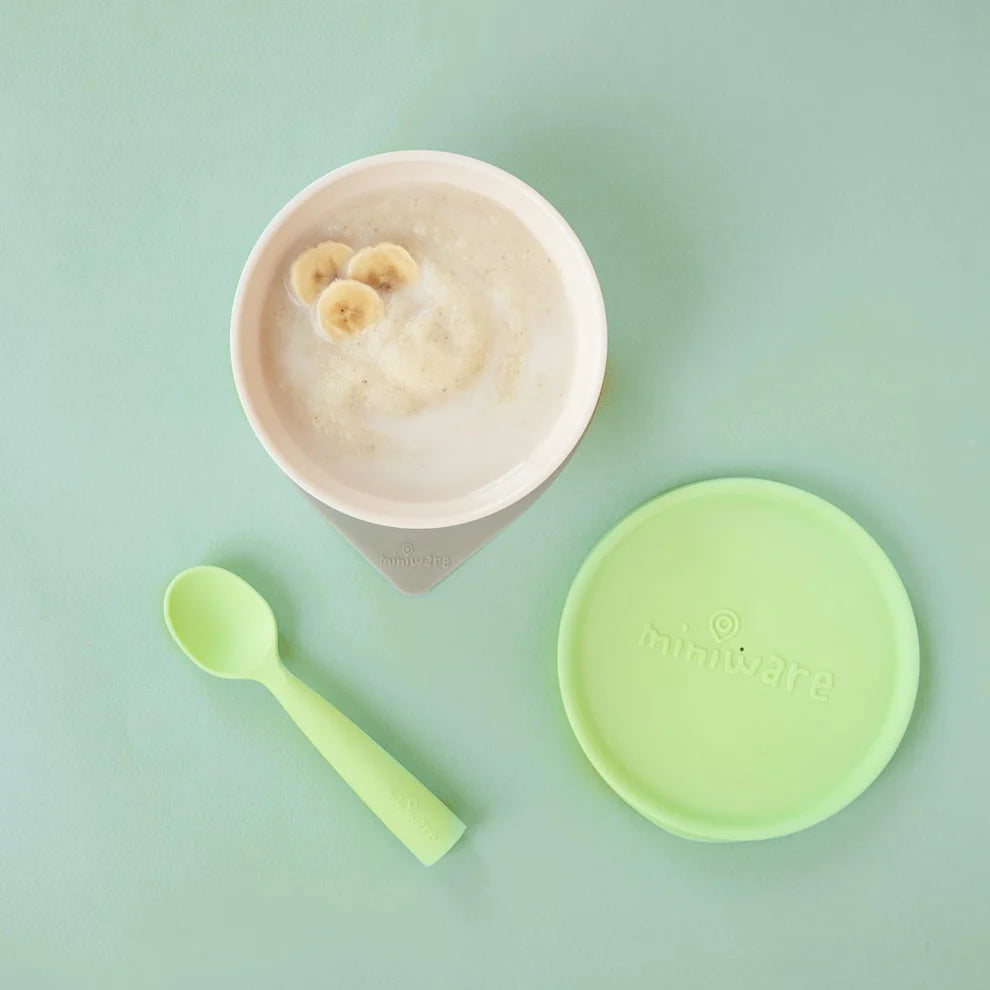 Seti "My First Bites" (kaçat e mia të para) (Vanilla/Keylime) Miniware