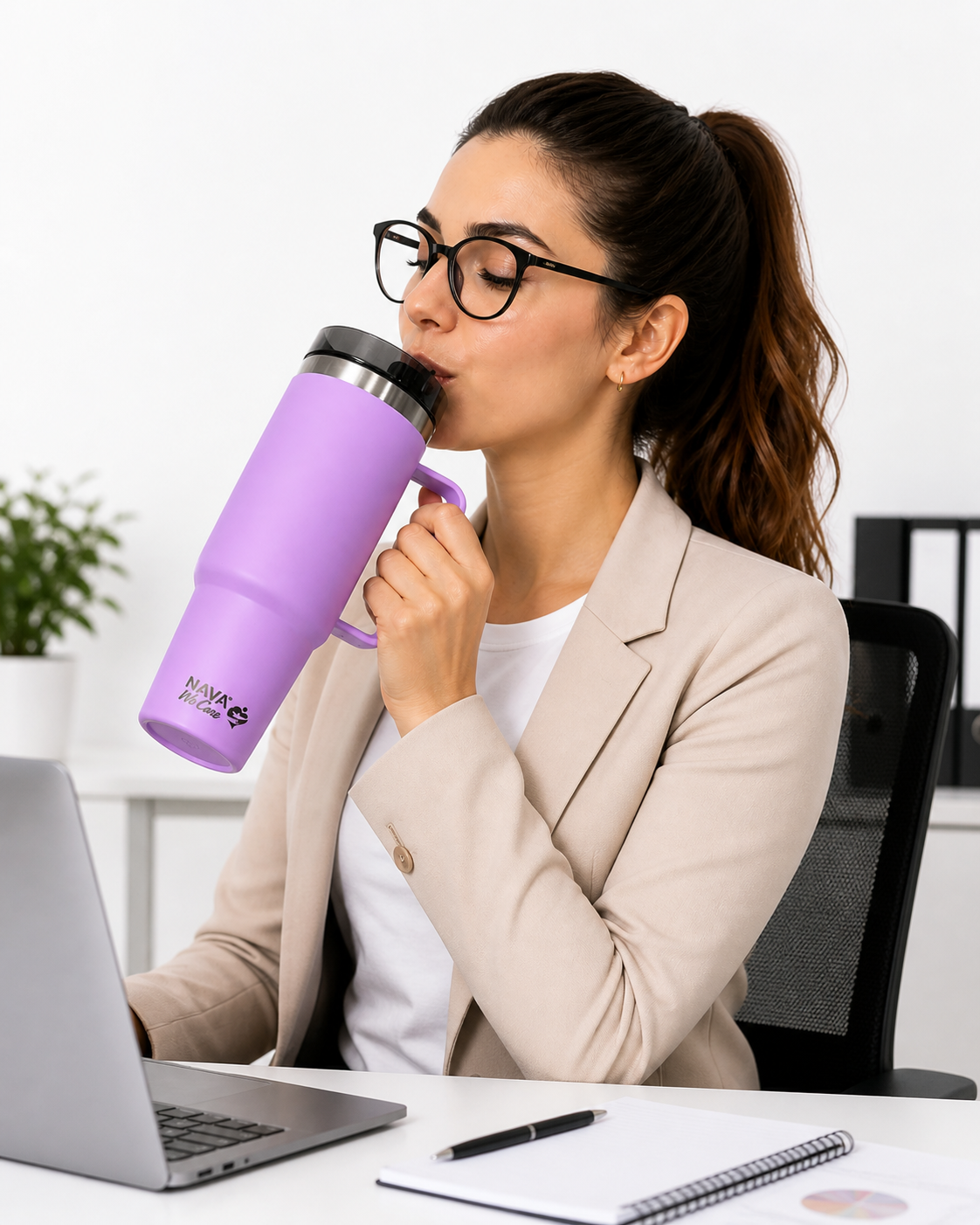 NAVA We Care - Gote termus me pipe 900 ml