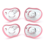 Nanobebe-Flexy Soothers extra soft teat 0-3m, 2cope ,Pink