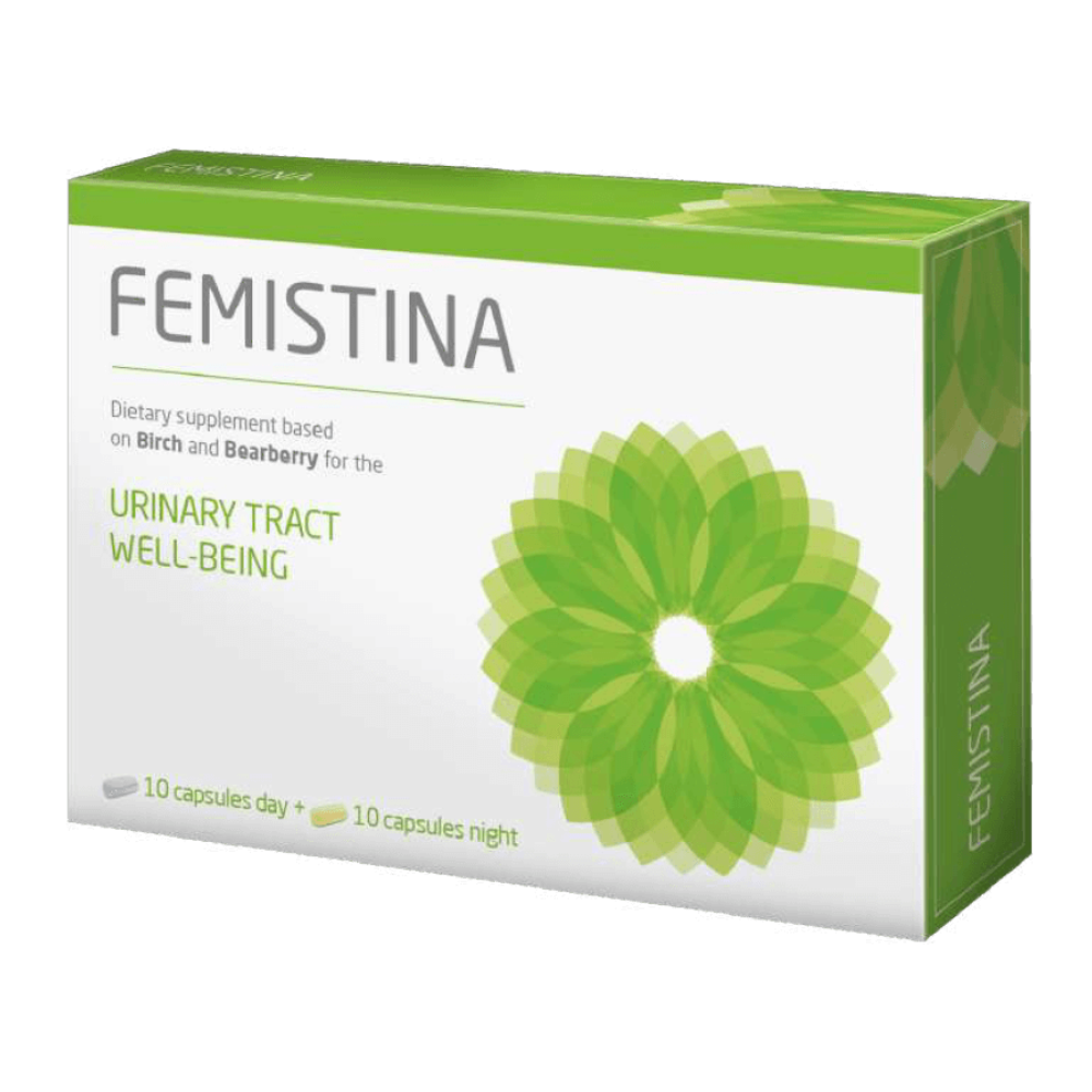 Femistina – Urinary Tract Well-Being (20 kapsula: 10 ditë + 10 natë)