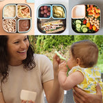 Seti i drekës GrowBento (Snow/Grey) Miniware