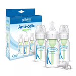 Shishe plastike 250 ml Anti-Colic Options+, qafë e ngushtë, 3 copë