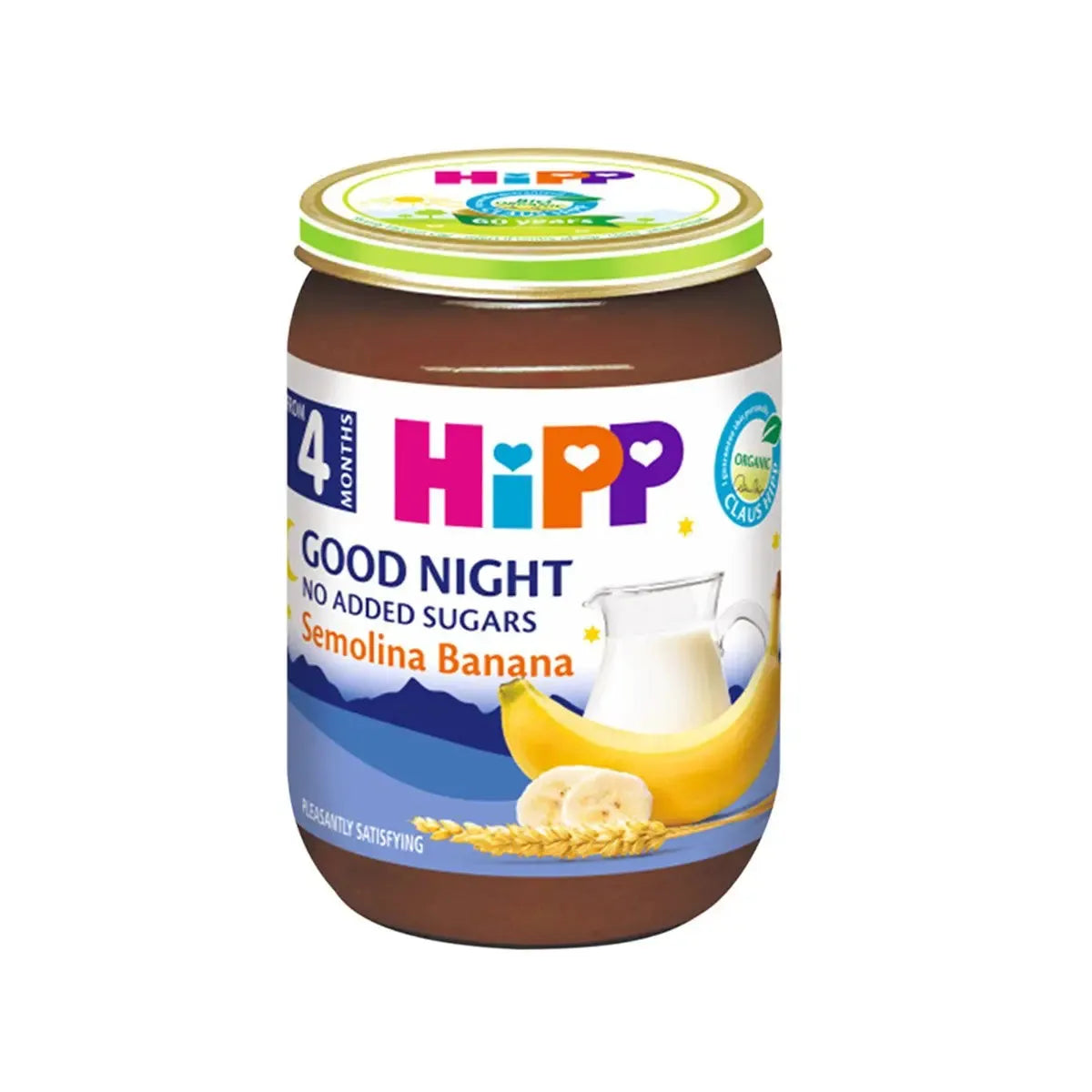 HiPP Bio – Good Night – Semolina me Banane | 190 g (4+ muajsh)