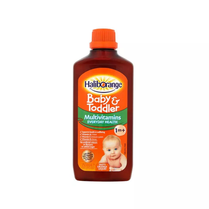 Haliborange – Baby and Toddler Multivitamin Orange Liquid (1m+)