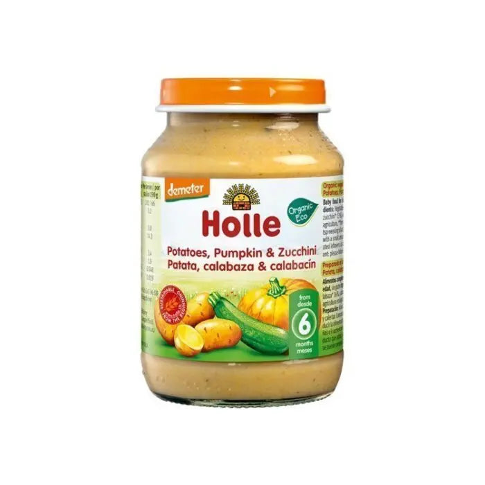 Holle – Pure me patate, kungull dhe kungull të njomë (6m+)