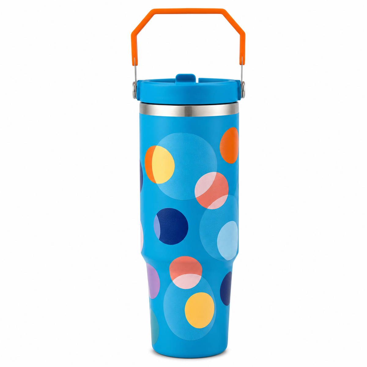 NAVA We Care - Termus inox me pipe te integruar dhe doreze mbajtese 900 ml