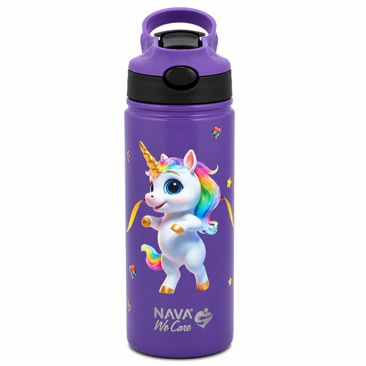 NAVA We Care - Termus inox per vajza me pipe te integruar 500 ml