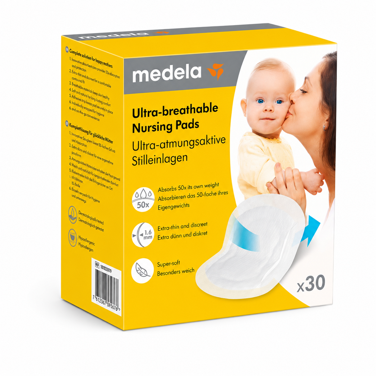 Medela - Ultra-Breathable Nursing Pads ( kupeta gjiri )