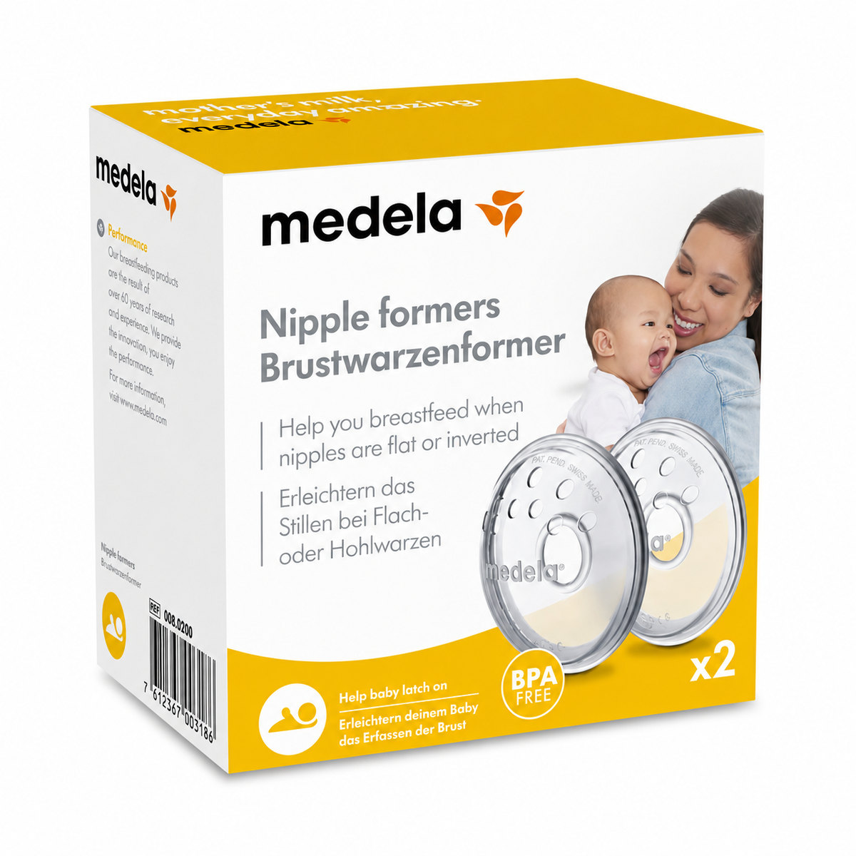 Medela - Nipple Formers ( formues per thithkat e sheshta ose te futura )