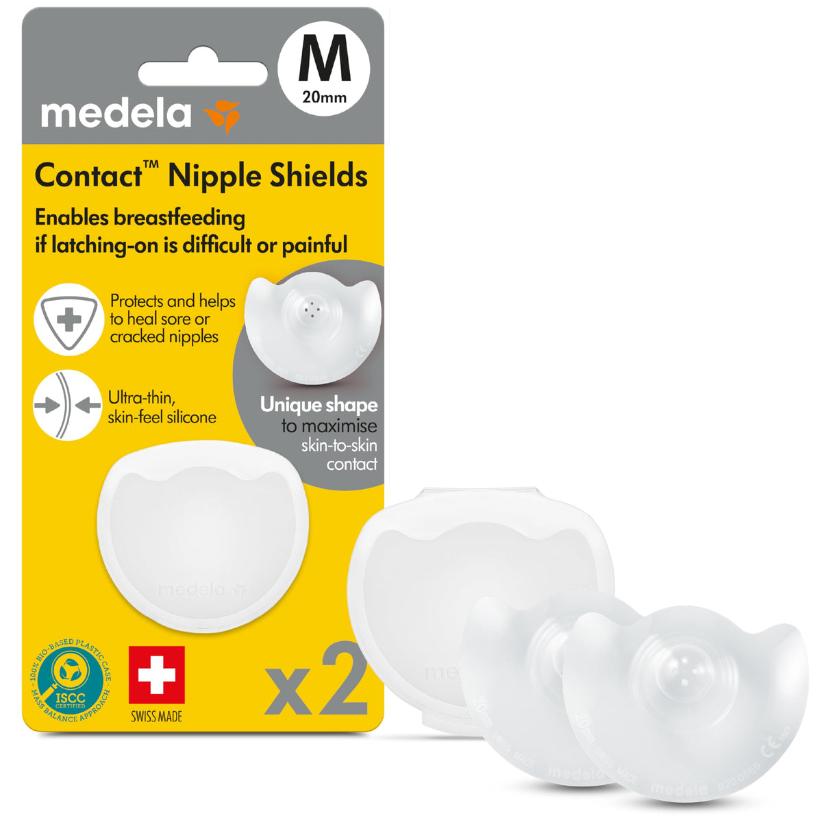 Medela - Contact Nipple Shields ( koka silikoni per gjirin )